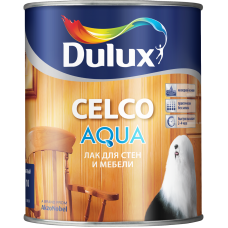 Dulux Celco Aqua лак для стен, универсальный.